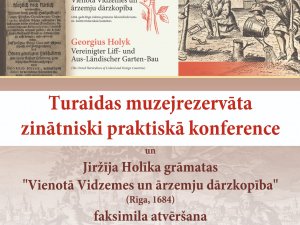 Turaidas muzejrezervātā notiks gadskārtējā konference