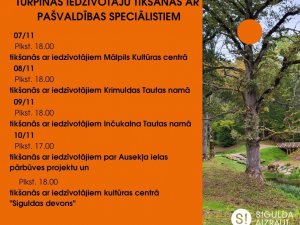 Šonedēļ turpinās iedzīvotāju tikšanās ar pašvaldības speciālistiem