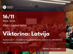 Allažu Tautas nams trešdien aicina piedalīties valsts svētku viktorīnā