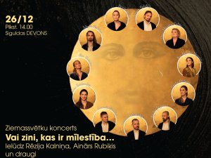 Aicina uz Ziemassvētku koncertu “Vai zini, kas ir mīlestība…”