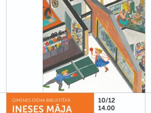 Notiks tikšanās ar grāmatas “Ineses māja” autorēm Guntu Šnipki un Annu Vaivari
