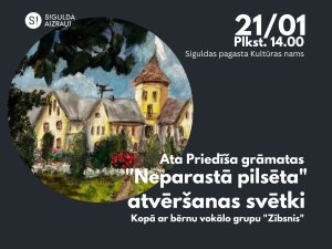 Notiks Ata Priedīša grāmatas atvēršanas svētki