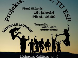 Jauniešu iniciatīvu centrs “Mērķis” Mālpilī un Lēdurgā realizēs projektu