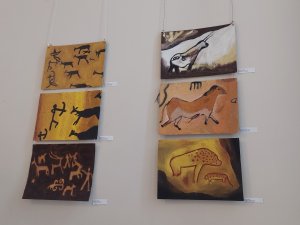 “Baltais flīģelis” iepazīstina ar Mākslas nodaļas audzēkņu darbiem