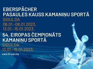 Aicinām atbalstīt valsts izlases sportistus Pasaules kausa 5. posmā bobsleja un kamaniņu trasē “Sigulda”