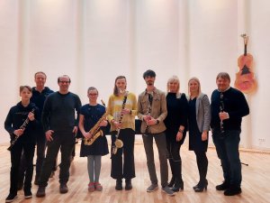 Siguldā notikusi Berlīnē dzīvojošā klarnetista Kena Tomsona meistarklase