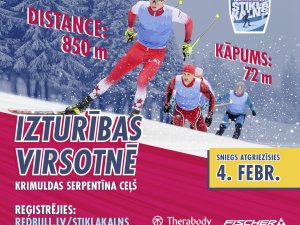 Sestdien notiks pārceltās distanču slēpošanas sacensības; būs ierobežota gājēju pārvietošanās