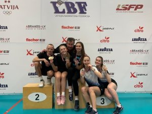 Siguldas badmintona kluba spēlētājs kļūst par divkārtēju čempionu