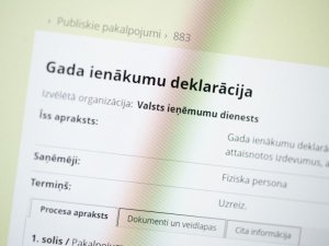 VID aicina nesteigties ar gada ienākumu deklarācijas iesniegšanu
