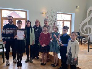 “Baltā flīģeļa” Stīgu nodaļas audzēkņiem sasniegumi konkursā