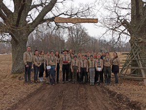 Siguldas skauti un gaidas meklē piedzīvojumus nometnē “Pavasara pilieni”