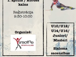 Siguldā norisināsies Kristapa Zvejnieka balvas izcīņa kalnu slēpošanā