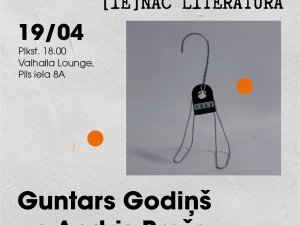 “[Ie]nāc literatūrā” aicina uz sarunu ar mākslinieku un dzejnieku Andri Breži