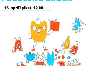 Aicina apmeklēt lasīšanas veicināšanas programmas nodarbību 