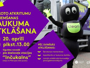 CleanR Inčukalnā atklās dalīti vāktu atkritumu pieņemšanas laukumu