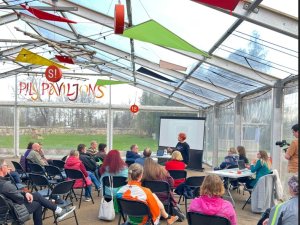 Domnīcā “S!nerģija” diskutē par Tautas parka atjaunošanu Siguldā