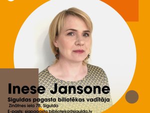 Siguldas pagasta bibliotēkai jauna vadītāja