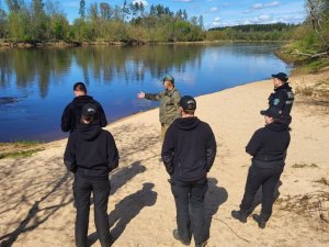 Pašvaldības policija organizē mācības ar Valsts vides dienestu
