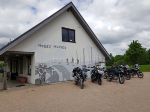 Labiekārtota militārā mantojuma brīvdabas ekspozīcija Mores kauju muzejā