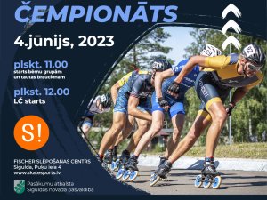 Fischer slēpošanas centrā notiks Latvijas skrituļslidošanas čempionāts 