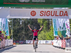LVM MTB un Gravel maratona Siguldas posmā uzvar Vosekalns un Vaidems
