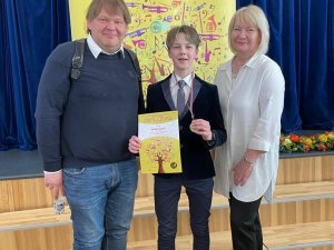 Mākslu skolas “Baltais flīģelis” audzēknim panākumi pūšaminstrumentu spēlē