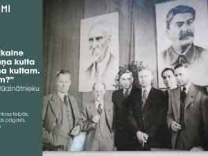 “Rīts ar literatūrzinātnieku” – “No Ulmaņa kulta līdz Staļina kultam. Vai tiešām?”