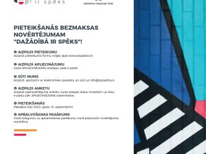 Aicina pieteikties bezmaksas novērtējumam “Dažādībā ir spēks”