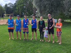 Mālpils Sporta centrā norisinājies pludmales volejbola turnīrs 