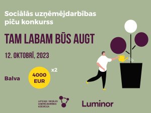 Izsludināta pieteikšanās sociālās uzņēmējdarbības konkursam