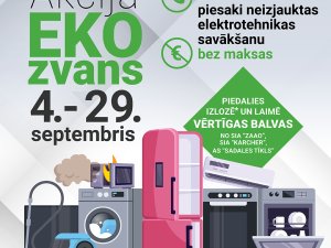 Aicina Krimuldas un Lēdurgas iedzīvotājus piedalīties akcijā “EKO ZVANS!”