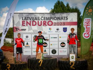 Siguldietis izcīna 1. vietu “Cross Country” Saldus posmā