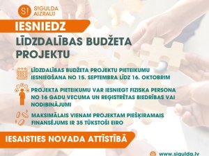 Sākusies līdzdalības budžeta projektu pieteikumu iesniegšana