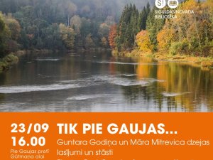 Dzejas dienās izskanēs Guntara Godiņa un Māra Mitrevica dzeja un stāsti par Gauju 