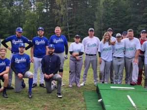 Aizvadītas beisbola sacensības “Baltic backyard baseball”