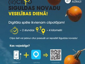 Veselības dienā aicinām piedalīties brīvdabas aktivitātē un izcilpot Siguldas novadu
