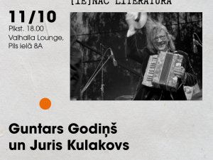 Trešdien sarunu ciklā “[Ie]nāc literatūrā” tikšanās ar Juri Kulakovu