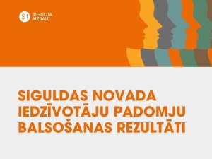 Noslēdzoties iedzīvotāju balsošanai, izveidotas Siguldas novada iedzīvotāju padomes