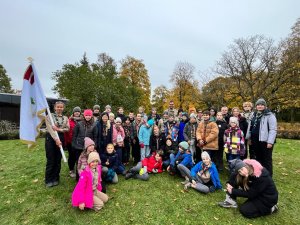 Norisinājusies skautu un gaidu rudens nometne 