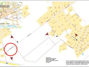Par satiksmes ierobežojumiem Helmaņa ielas posmā
