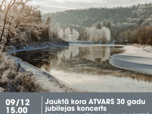 9. decembrī jauktais koris “Atvars” aicina uz 30 gadu jubilejas koncertu