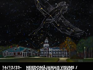 Gleznu izstādes “Neiedomājamais Visums/Unimaginable Universe” atklāšana