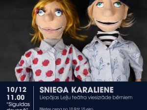 “Siguldas devons” aicina uz izrādi “Sniega karaliene”