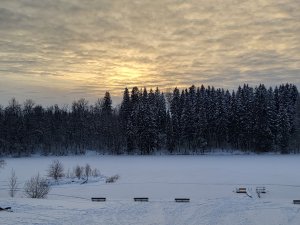 Projekta ietvaros labiekārtota atpūtas vieta pie Roķēnu ūdenskrātuves