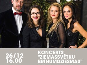 Aicina uz koncertu “Ziemassvētku brīnumdziesmas” Mālpilī