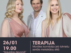 Aicina uz izrādi “Terapija” Siguldā