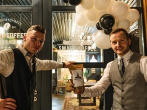 Grantu konkursa finansējumu izmanto kafijas grauzdējamā aparāta iegādei