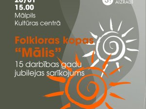 Folkloras kopa “Mālis” aicina uz 15 gadu jubilejas pasākumu
