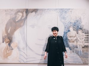 Atklāj mākslinieces Ditas Lūses izstādi “Zūdošie laiki”