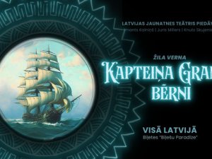 Aicina uz teātra izrādi ģimenei “Kapteiņa Granta bērni”